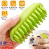 Dog Bath Brush Anti-Skid Pet Grooming Shower Bath Silicone Massage Comb For Long & Short Hair Medium Large Pets Dogs Cats