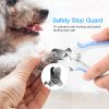 Dog Nail Clippers Pet Cat Nail Toe Trimmer Stainless Steel Grooming Tool Free Nail File Small Medium Large Dogs