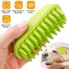 Dog Bath Brush Anti-Skid Pet Grooming Shower Bath Silicone Massage Comb For Long & Short Hair Medium Large Pets Dogs Cats